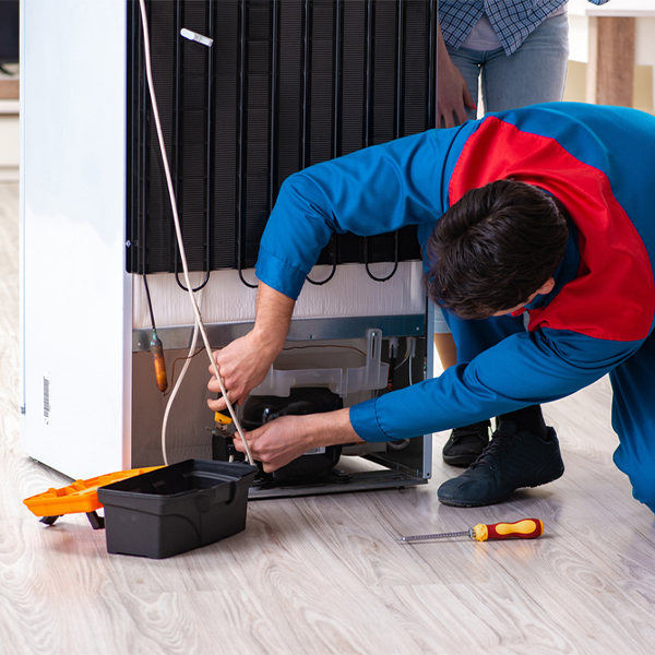 how much do you charge for refrigerator repair services in Glandorf Ohio